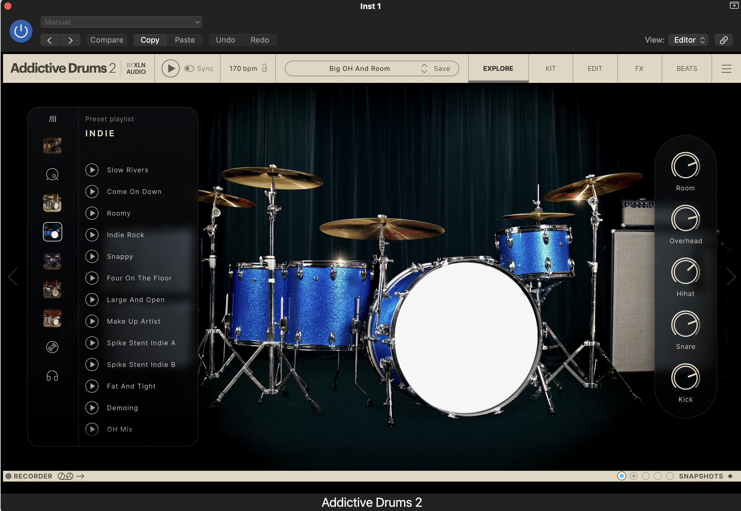 XLN Audio Addictive Drums Indie Adpak